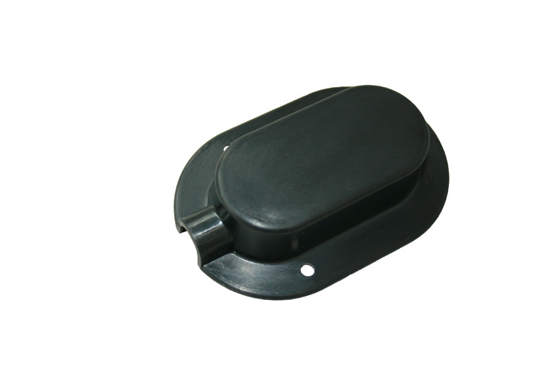 CABLE ENTRY COVER ZWART