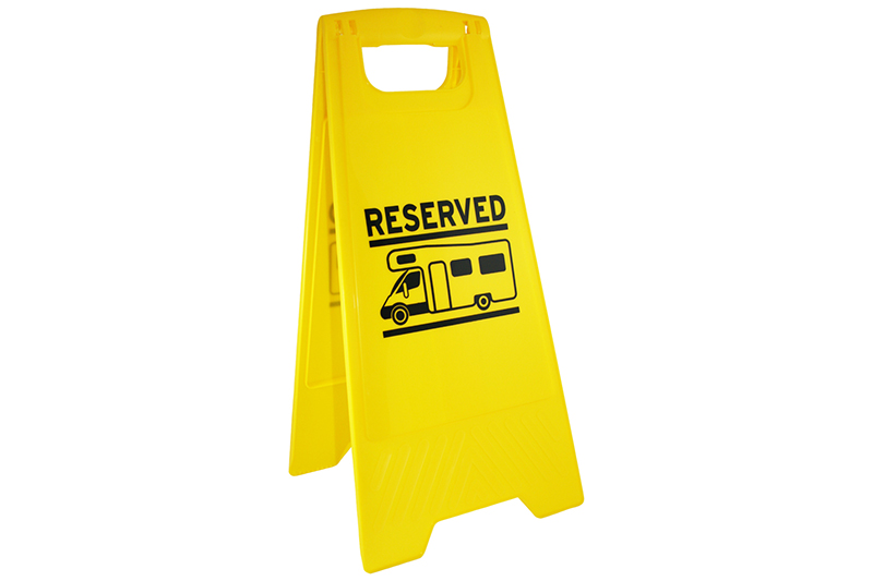 RESERVED - SIGN BOARD