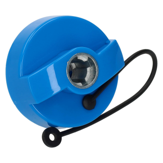 Blauwe dop voor standaard cylinder WIL