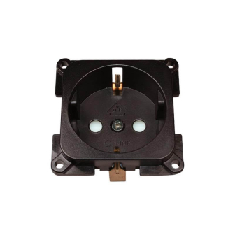 Wandkontaktdoos 230V BRUIN C-line