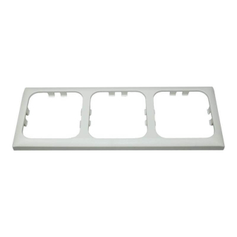 Afdekraam triple WIT Opal verpakt