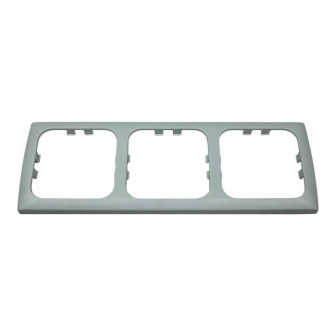 Afdekraam triple GRIJS Opal