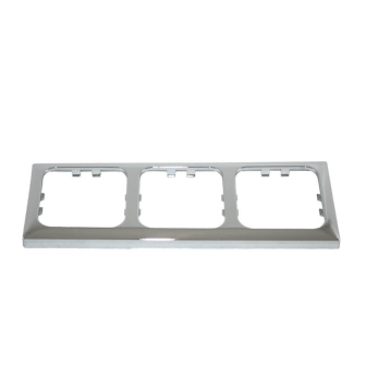 Opal drievoudig afdekraam CHROME