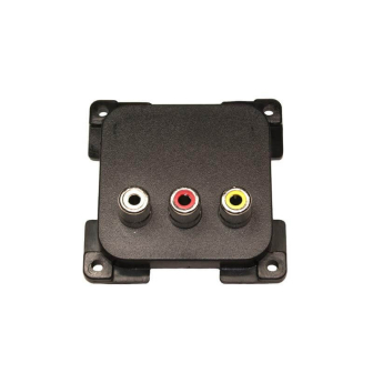 Wandkontaktdoos Audio-/Video BRUIN C-line verpakt