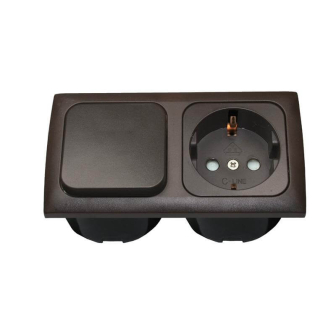 Sch. + kontaktds + 2-vd raam + isods BRUIN C-Line verpakt