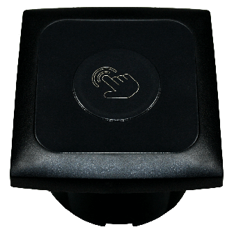 Opal dimmer met frame en isobox zwart