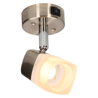 Luna 10-15V DC LED spot Satin Nickel