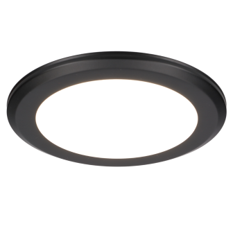 Copiano plafonnière zonder schakelaar zwart