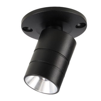 Tollo mini opbouw spot zwart