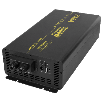 Pure sinus omvormer 3000W 12V-230V met AC-prioriteit