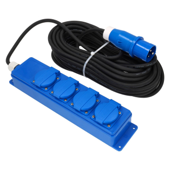 Quatro-unit + CEE-stekker + 20m npr 3x1.5mm²