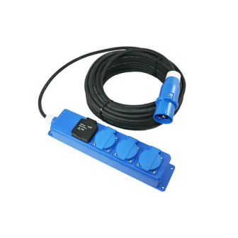 Quatro-unit + USB socket + 20m npr 3x1.5mm²