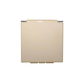 Klep beige voor CEE-wandinvoerdoos verpakt