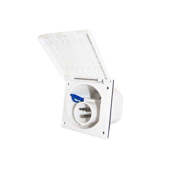 CEE-wandinvoerdoos wit verpakt