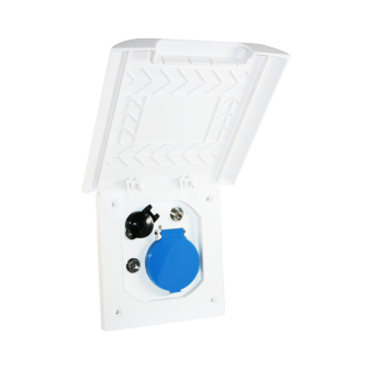 Element Line ESB 3 wit 230V/12V/ant./sat. verpakt