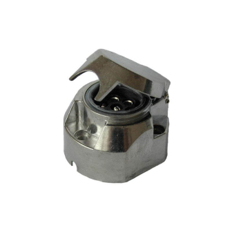 Stekkerdoos 7-polig metaal verpakt