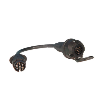 Adapterkabel 50cm. 13 WEST-->13 DIN verpakt