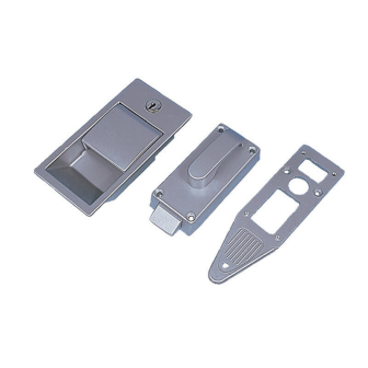 Deurslot 400 + basisplaat + binnenslot verpakt