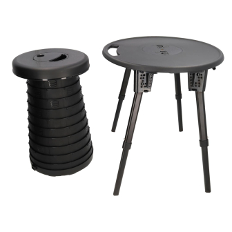 Torcasa inklapbare set: tafel, stoeltje en lamphouder