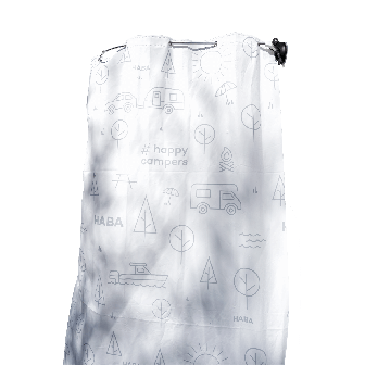 Cascata mobiel douchegordijn