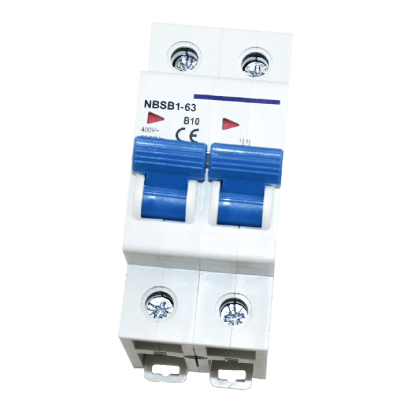 Dubbelpolige zekeringautomaat B10A