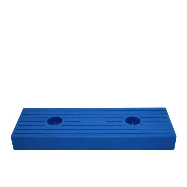 Polyurethaan boottrailer kussen 300x100mm blauw