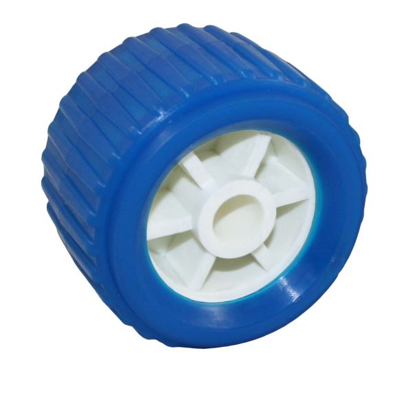 Polyurethaan kimrol boottrailer 110x75mm blauw