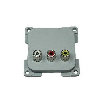Wandkontaktdoos Audio-/Video GRIJS C-line