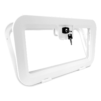 EDU deurframe 575 wit