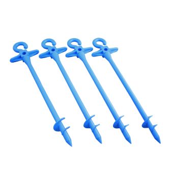 Bluescrew klein grondanker 4st
