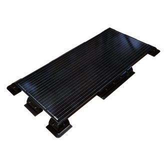 Complete set zonnepaneel 100W - LCD display