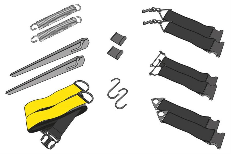 Unica universele voortent en luifel stormband