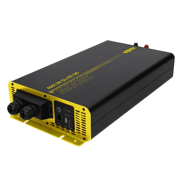 Pure sinus omvormer 1500W met AC prioriteit