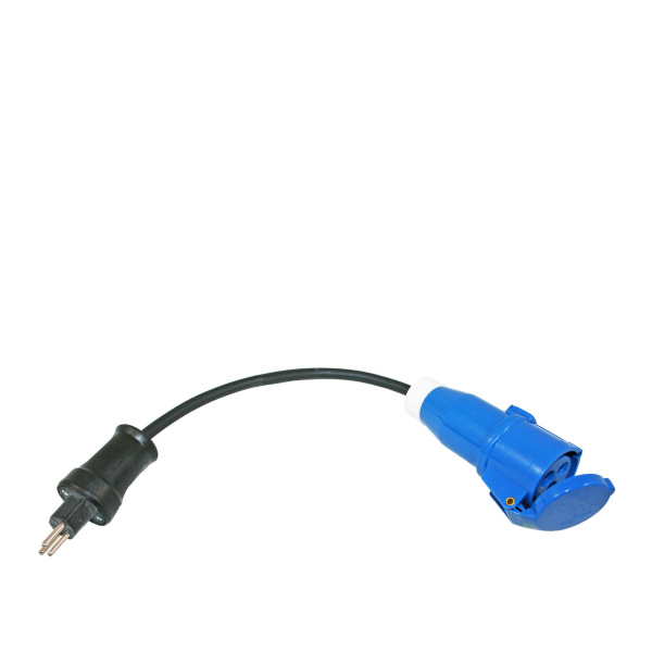 Verloopkabel Zwitserse stekker naar CEE contra stekker - zonder verkoopverpakking