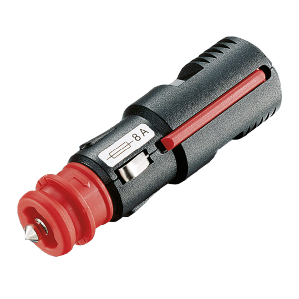 12 Volt stekker UNI met zekering