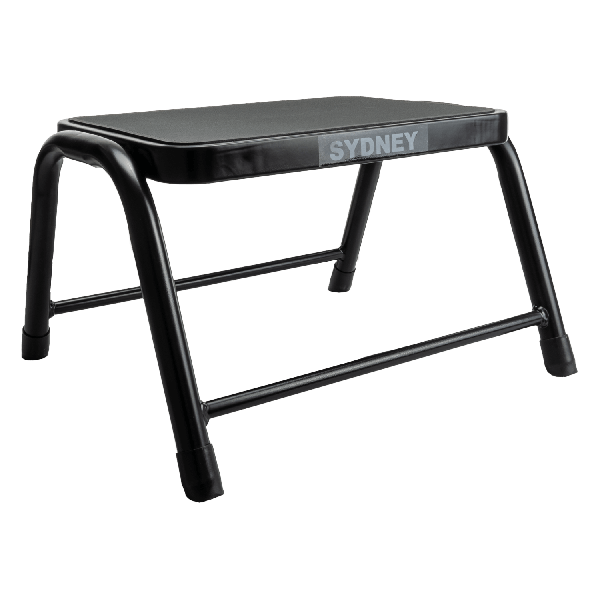 Sydney stalen opstapje zwart