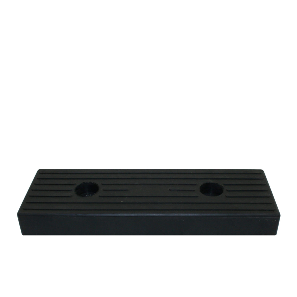 Rubber boottrailer kussen 300x100mm zwart