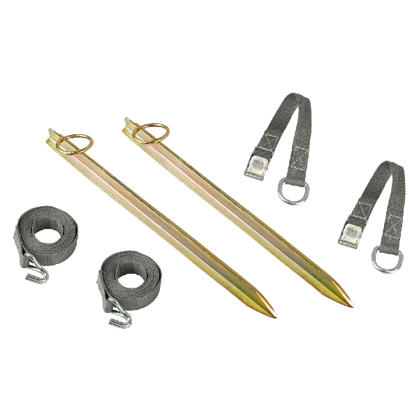 Bisella stormbanden set voor luifel en voortent