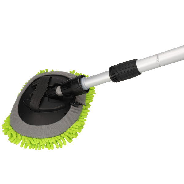 Maas Microfiber Brush wasborstel met microvezel borstelkop