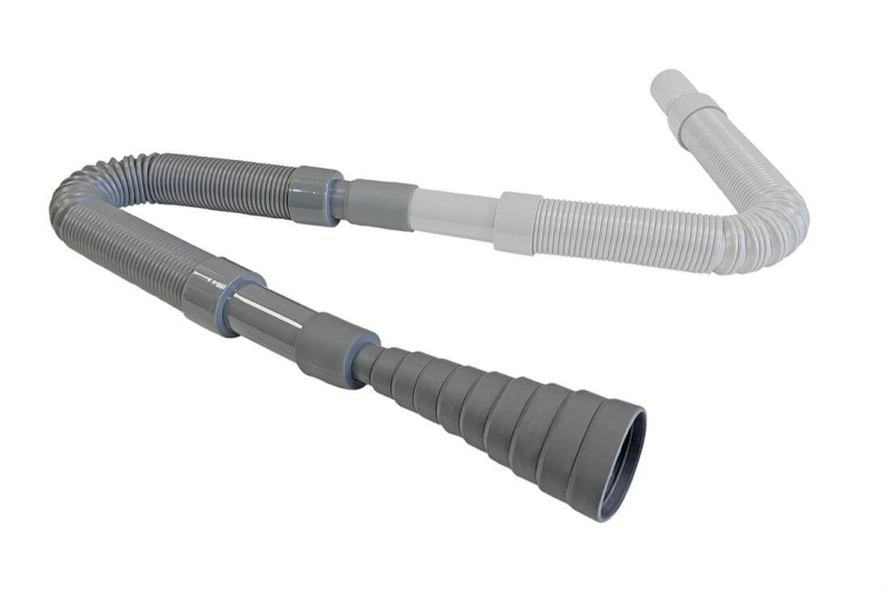 Colapz afvalwaterslang 1m met adapterstuk voor afvoerpijp