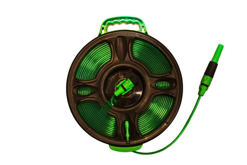 Maas 15 haspel 15 meter platte waterslang