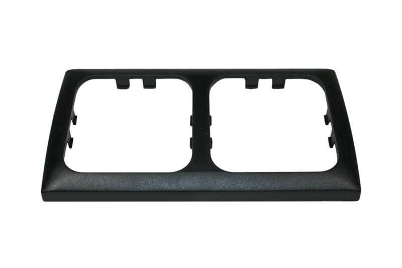 Opal afdekraam 2 voudig zwart - verpakt