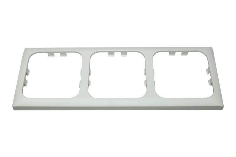 Opal afdekraam 3 voudig wit