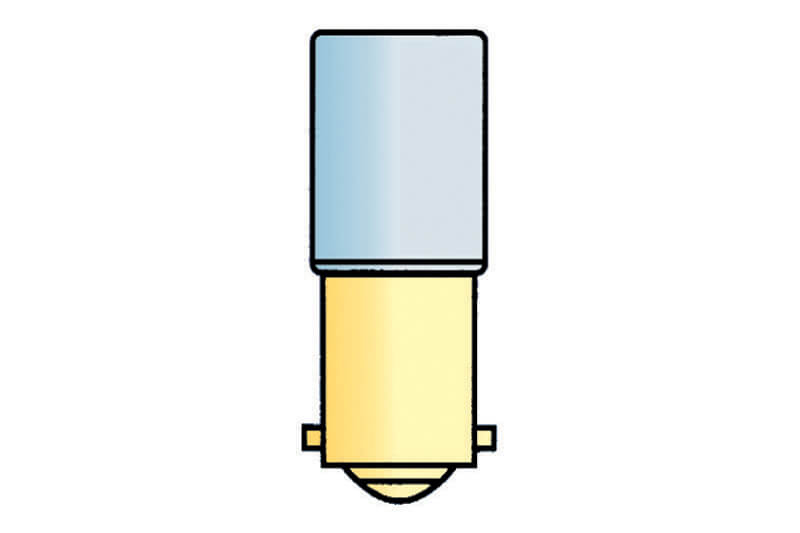Autolamp BA9S 12V halogeen - 4W - per 2 stuks verpakt