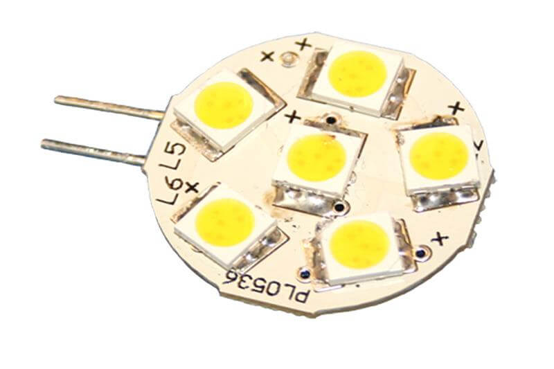 Super Flat LED dimbaar steeklampje 12V G4 - 100 lumen - zonder verkoopverpakking