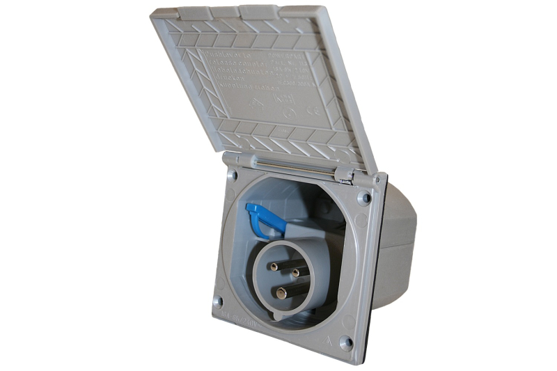 Standard Line CEE invoerdoos zilvergrijs