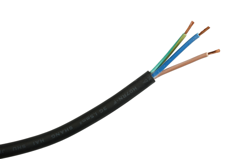 Neopreenkabel 3x 1.5mm²