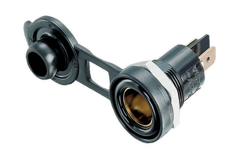 12 Volt inbouw contactdoos voor Bosch stekker