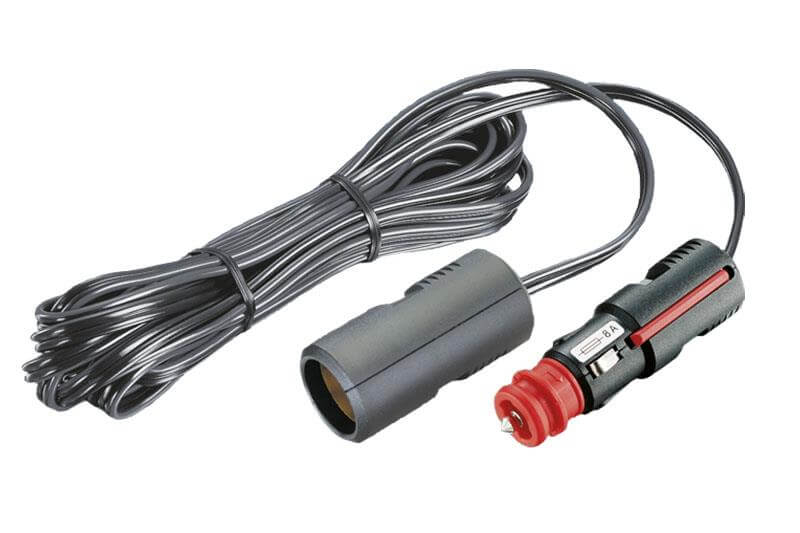 12 Volt verloopkabel UNI stekker naar contrastekker sigarettenaansluiting