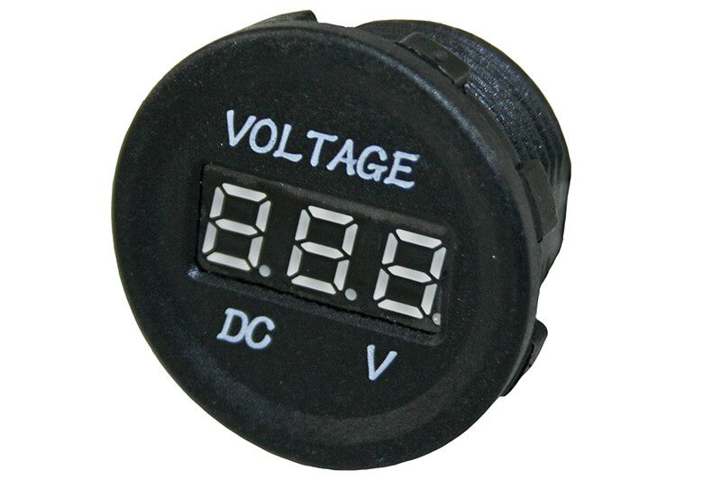 Power Line Voltmeter inbouw